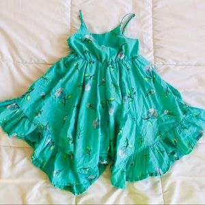 Tommy Bahama Green Floral Tank Too Dress